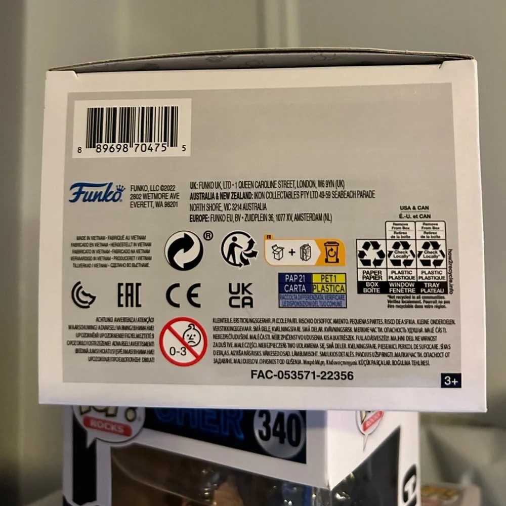 Funko exclusive R2D2  100 anniversary facette edition opalescent.  NIB in - Picture 8 of 8